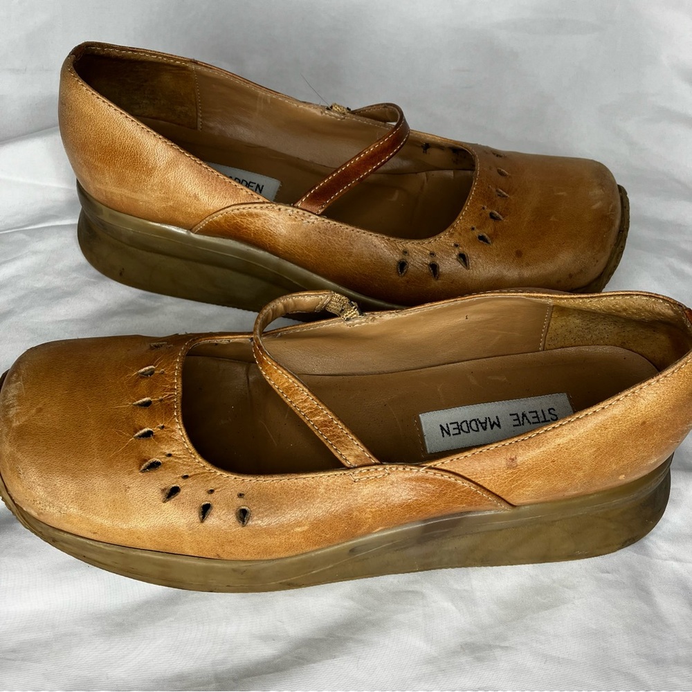 Steve Madden VTG y2k Jasmine wedge Maryjanes